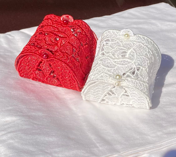 Gift Box - FSL (Free Standing Lace) Embroidered Gift Box size Small: 2.5 x 3 inch