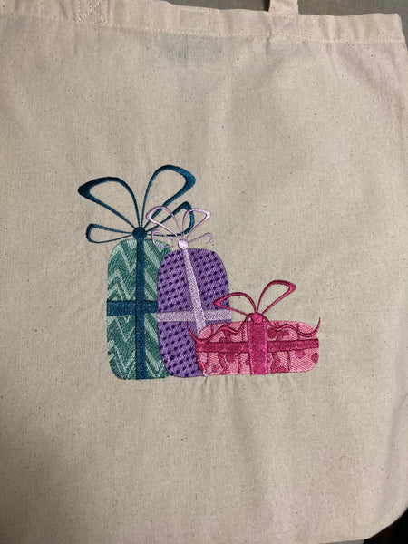 Embroidered Tote/HandBag - Design #1 Gift Bags